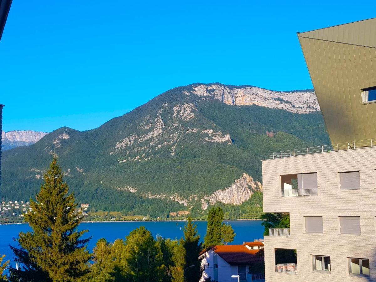 Corniche Joli T2 A 300 M Du Lac Avec Parking Prive Annecy Exteriör bild